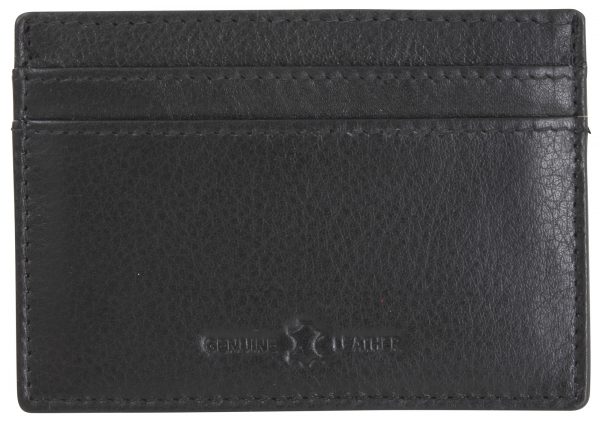 Slimline RFID Card Case by Dalaco Black empty