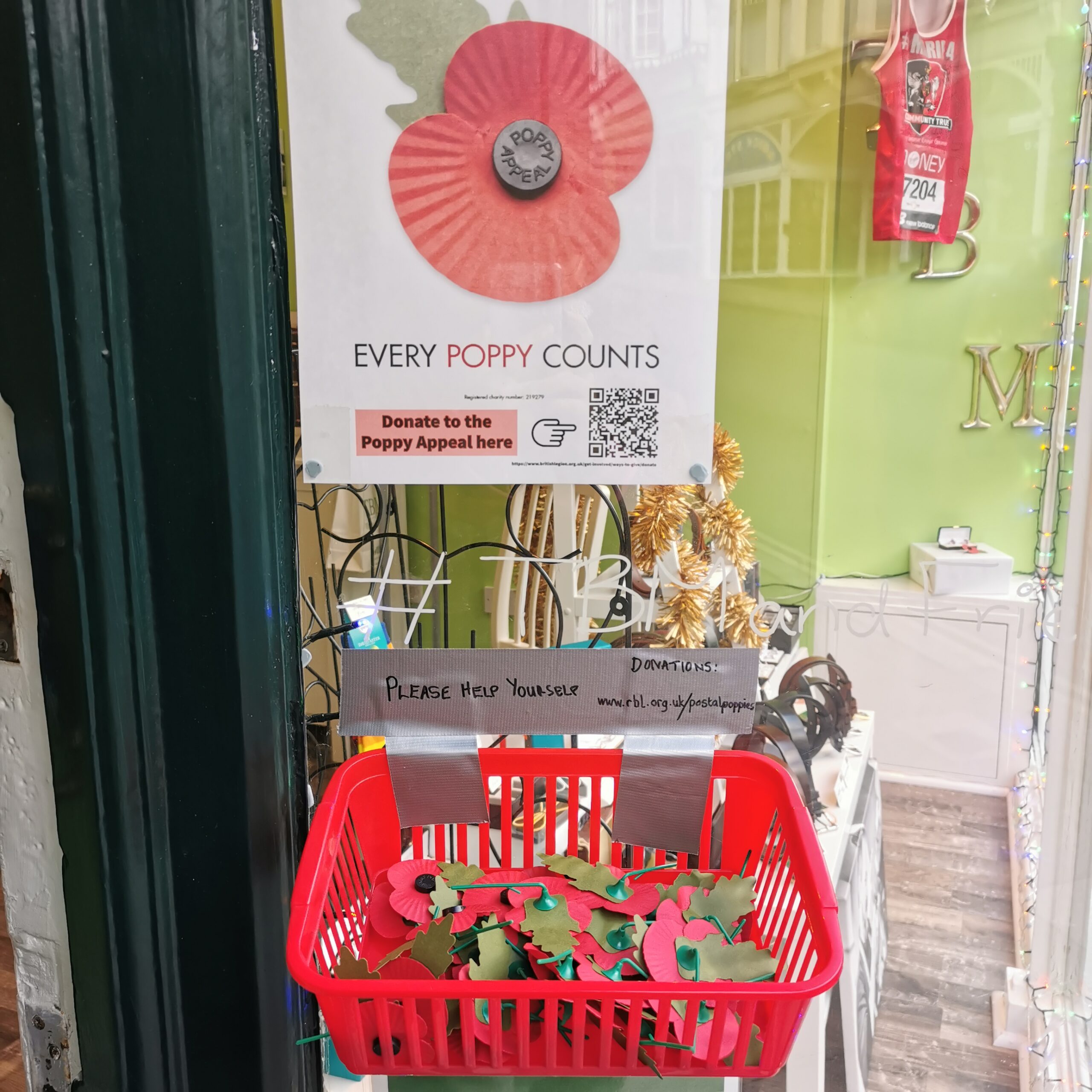 Poppies on the Door