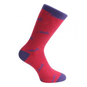 Hare combed cotton socks from dalaco