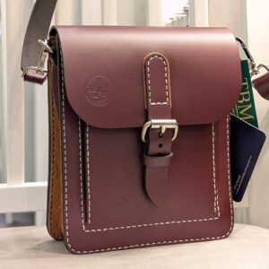 Simple Half Satchel Bag by Michael James Leather