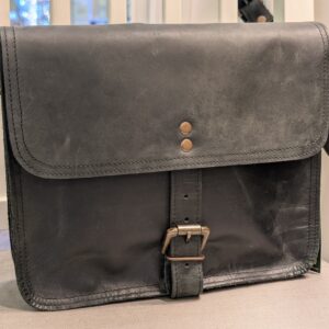 Black Crossbody Bag by Paper High Fair Trade