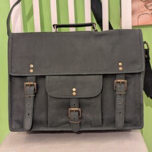 Black Satchel by Paper High Fair Trade