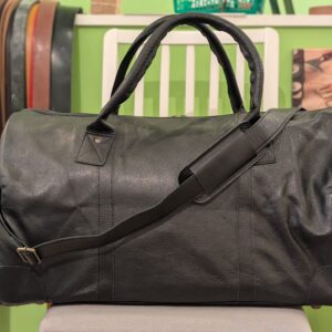 Black Holdall by Paper High Fair Trade