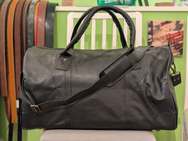 Black Holdall by Paper High Fair Trade