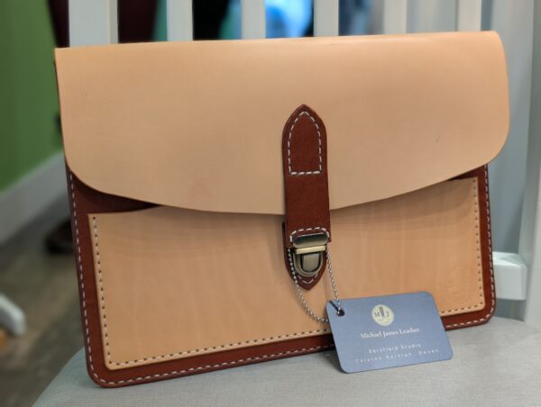 Tablet Case with Pocket by Michael James Leather