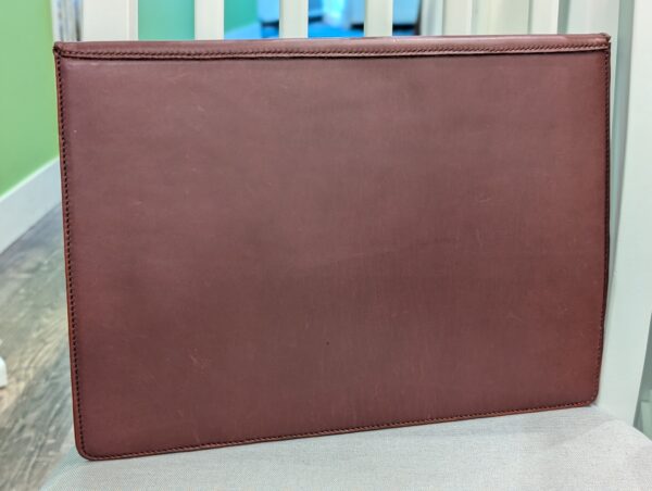 Tablet Case by Michael James Leather - back