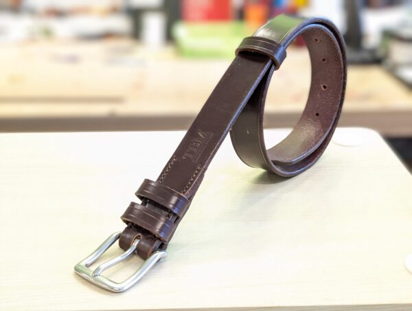 SALE Belt - Classic Sedgwick Burgundy - side